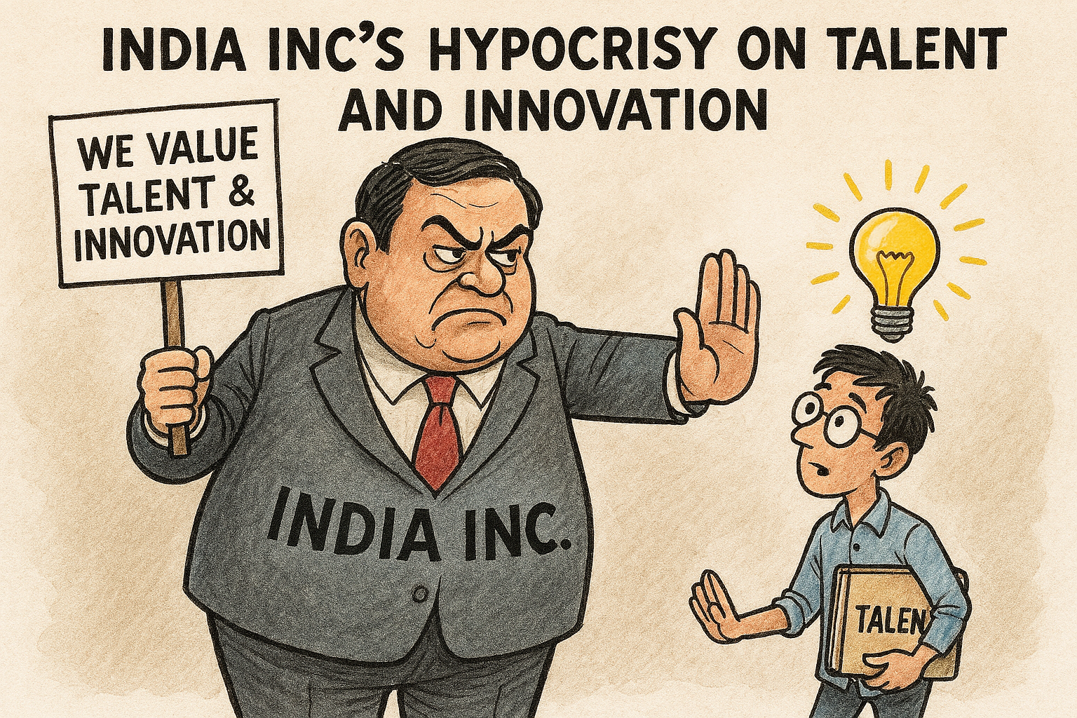 India Inc.’s Hypocrisy on Talent and Innovation